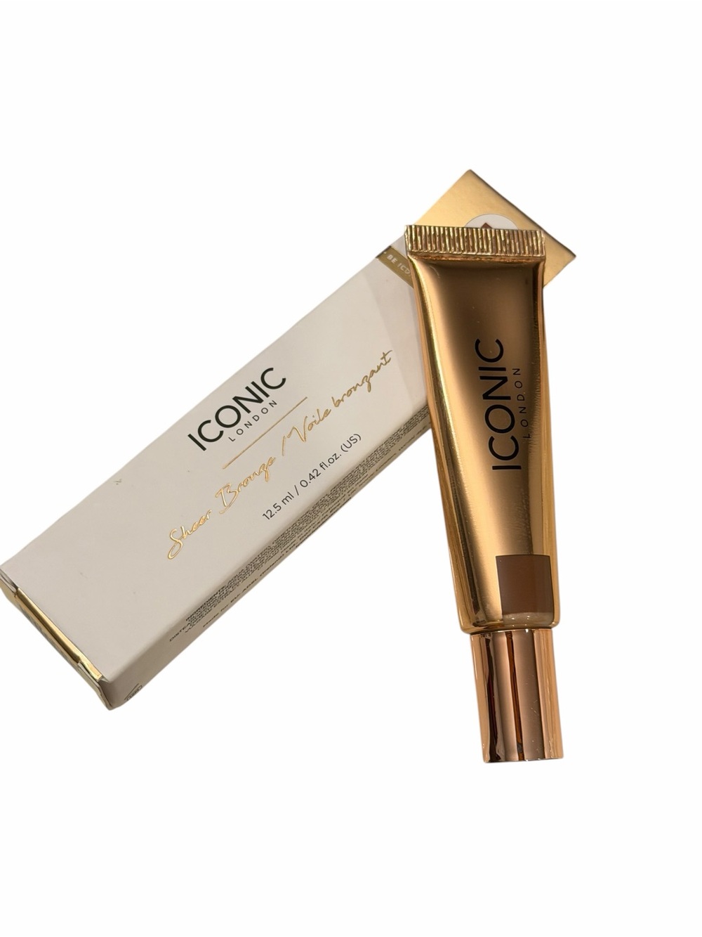 Iconic London Sheer Bronze Shade Spiced Tan 12.5ml .42‎ oz NEW Made In Italy
